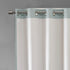 Grommet 50x54, Sun Smart Maya Blackout Curtain Patio Single Window, Textured Heatherd Print, Top Living Room Decor