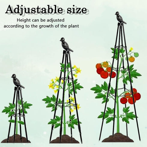 CEDOCSH 1 Pack Garden Trellis, Support Plant Stand for Climbing Plants Outdoor and Indoor Trellis, Potted Plants