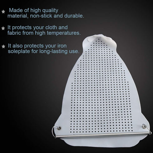 Iron Shoe Cover, Teflon Ironing Shoe Cover Protector for Iron Plates