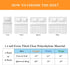 Mattress Bags for Moving, 1.5 Mil Twin or Full Size, Heavy Duty Plastic Wrap Mattress Protector