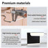 YRDGRG 9.3 5.9'') Metal Trash Bag Holder for Kitchen,Office,Dorm Room,Hanging Trash Can, Under Cabinet Hanger