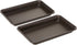 iDesign Decorative Countertop Vanity Tray Organizer, Set of 2, 9.7" x 6.3" x 1", Bronze