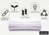 White Paper Twist Ties 100 Pcs - 5" Reusable Twisty Ties for Bags, Candy, Bread, Coffee Bags, Cake Pops