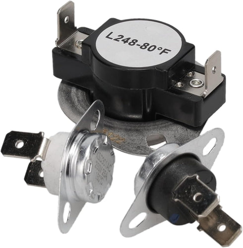 Supplying Demand LA-1053 53-0143 Clothes Dryer Thermal Fuse and High Limit Thermostat Replacement Kit
