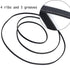 WE03X29897 Dryer Drum Drive Belt, Compatible with GE/Hotpoint Dryers
