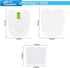 Leadaybetter Filter Replacement for Shark Rocket DuoClean, HV380 HV380C HV380W HV381 HV381C HV382 HV384Q UV380 ZS360
