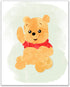 BigWig Prints Winnie the Pooh Nursery Decor, Watercolor Wall Art, Unframed Set of 5 (8x10)