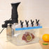 Blulu 8 Pack Sous Vide Cooking Clips for Immersion Circulator, Keeps Bags Submerged, Compatible with Anova, Chefsteps