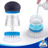 Pack 4 MR.SIGA Soap Dispensing Palm Brush Refill