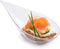Zappy Clear Plastic Tear Drop Appetizer Spoon - 100 Count, 4 Inches, Tasting Spoons, Soup Spoons