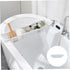 Housoutil Bathtub Shelf, Adjustable Tablet Stand, Tub Toy Holder, Bath Storage Rack, Decorative Bath Tray