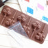 Cute 6 Even Bees and Butterflies Lollipop Silicone Mold for DIY Candy, Chocolate, Soap, Cakes, Jelly, Candle