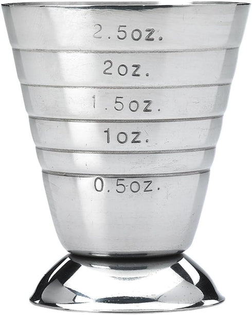Barfly Stainless Steel Measuring Cup, 2.5 oz