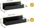 4 Pack Vetacsion Moveable Fridge Magnetic Spice Racks,Metal Black