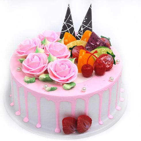 Nice purchase Fake Birthday Cake Realistic Fake Food Bakery Shop Cake Display Model Party
