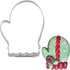 LILIAO Christmas Winter Mitten Cookie Cutter - 3.1 x 4 inches - Made of Stainless Steel
