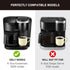 12-Cup Coffee Pot Replacement for Keurig 5000 K-Duo Essentials & Hot & Cold Brewer Models (NOT Fit K-DUO 5100)