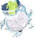 WAQIA Mini Washing Machine - Portable Ultrasonic Turbine Washer with USB for Travel, Business Trip, or College Rooms