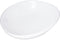 Carlisle FoodService Products Stadia Reusable Plastic Pasta Plate, Melamine, 9.5 Inches, White