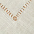 Grelucgo 36 Inch Small Double Hemstitch Solid Color Natural Tablecloth for Coffee Table, Round