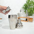 Set 4-Piece Set Premium Cocktail Shaker with Bamboo Stand, Bar Tools Kit, Stainless Steel Bartender with Shaker