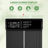 Bainianhhg 4 Anti-Pinch Automatic Chicken Coop Door Solar Powered with Timer & Light Sensor Modes Aluminum Waterproof