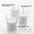 Royal Imports 24 Pack Unscented Clear Glass Votive Candles, 12 Hour Burn Time for Home & Party