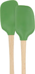 Tovolo Flex-Core Mini Spatula & Spoonula Set, 2 Pcs Kitchen Utensils, Heat-Resistant & BPA-Free Silicone Heads, Safe