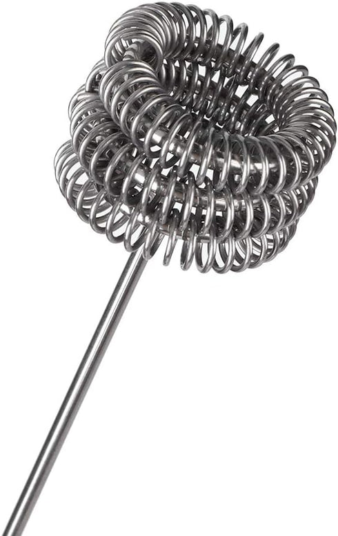 Electric Hand Mixer, Stainless Steel Handheld Kitchen Coffee Stirrer, Easy to Use Egg Beater Milk Frother