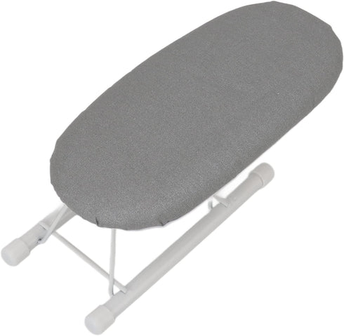 Small Ironing Board, Heat Resistant Mini Portable Foldable Tabletop Ironing Board for Home, Dorm, Sewing Craft - Grey