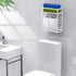 Meangood Shower Caddy 10.4" x 4.5" x 22.04", Hanging Organizer Over Shower Head for Shampoo, Conditioner with Hooks
