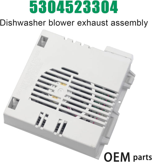 5304523304 Dishwasher Vent Assembly Replacement Compatible with Frigidaire Kenmore Parts, Dishwasher Blower Vent