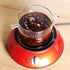 Glass Saucepan with Cover, 1.5L/50 FL OZ Heat-resistant Glass Stovetop Pot for Pasta, Soup, Milk