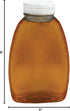 24-Pack, 8 oz Mann Lake Honey Squeeze Bottle, Easy Honey Dispensing, Durable, White Flip-Top Lids Included, Effortless