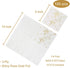 Gexolenu Mr & Mrs Wedding Cocktail Napkins, Gold Foil Disposable Paper Napkins for Wedding Shower Party Decorations,