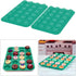 Silicone Muffin Pan, 24 Mini Cupcake Pan for Cream Cheese Fat Bombs, Non Stick, 2 Pack