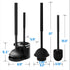 2Pack 2 1 Set, Set,Bathroom FORASTO in Toilet Brush and Plunger Extended Handle Plunger,Toilet Bowl Brush Plunger