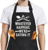 SANDJEST Mens Aprons with Pockets - Funny BBQ Kitchen Cooking Aprons for Birthday Christmas Gifts