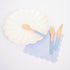 Meri Meri, Soft Blue Wooden Cutlery Set, Birthday, Party Decorations by Meri Meri