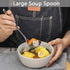 18/8 Stainless Steel Deep Pho Noodle Spoons, Large Serving Spoon, Mini Ladle, 7.9 inch