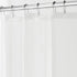 iDesign Waterproof PEVA Plastic Shower Curtain Liner, 72” x 72”, Clear