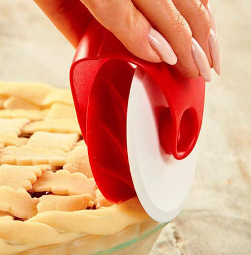 Pastry Wheel Decorator and Cutter, Set of 2 for Beautiful Pie Crust