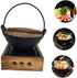 UPKOCH Sukiyaki Cheese Fondue Nabe BBQ Stove, Mini Cast Iron Skillet for Outdoor Cooking, Non-Sticky Pot
