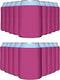PartyPrints 25 Pack Neon Pink Blank Can Cooler Sleeves - Customizable Insulated Foam for 12oz Regular & 16oz Tall Cans