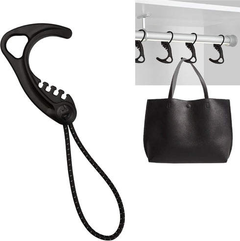 Gear Hook Blue 2-Pack — Lightweight S Hook for Backpacks, Closet Storage, Heavy Duty Alternative