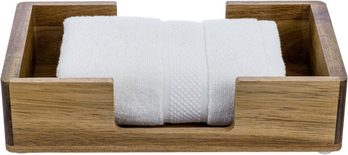 Countertop MyGift Trifold Paper Towels, Modern Metal Wire Bathroom Paper Hand Towel Holder in Brass Tone Finish, Guest