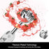 MegaWise Handheld Blender, 12-Speed Stainless Steel Electric Immersion Blender, 5 in 1, Titanium Blades, 600ml Beaker,