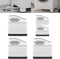 SEISSO Anti Vibration Pads, Shock and Noise Cancelling Foot Pads for Washing Machine, Protect Laundry Shaking (White)