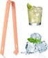Ice Tongs for Sugar Cubes, Stainless Steel Serving Tongs for Appetizers, Kitchen Tongs for Tea Party (Copper Plating)
