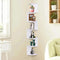 ShellKingdom Corner Shelf Wall Mount, 7 Tier Corner Bookshelf, Floating Display Shelves